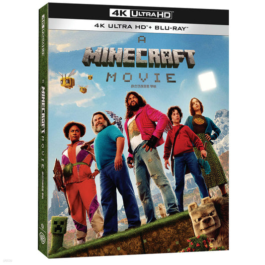 A Minecraft Movie 4K UHD Blu-ray Slipcase Limited Edition 2-Disc Korea Import