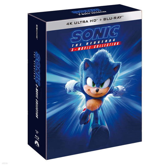 Sonic The Hedgehog 4K UHD Blu-ray 6-Disc Korea Import Region Free English Sub