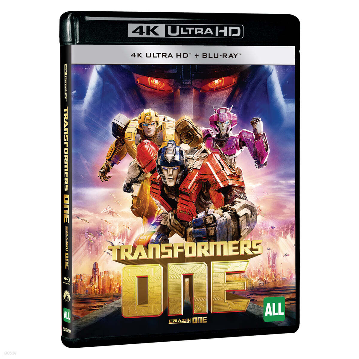 Transformers One 4K UHD Blu-ray 2-Disc Korea Import Region Free English Sub