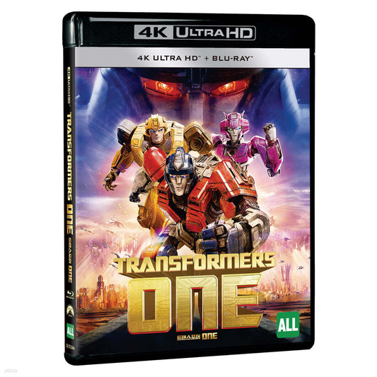 Transformers One 4K UHD Blu-ray 2-Disc Korea Import Region Free English Sub