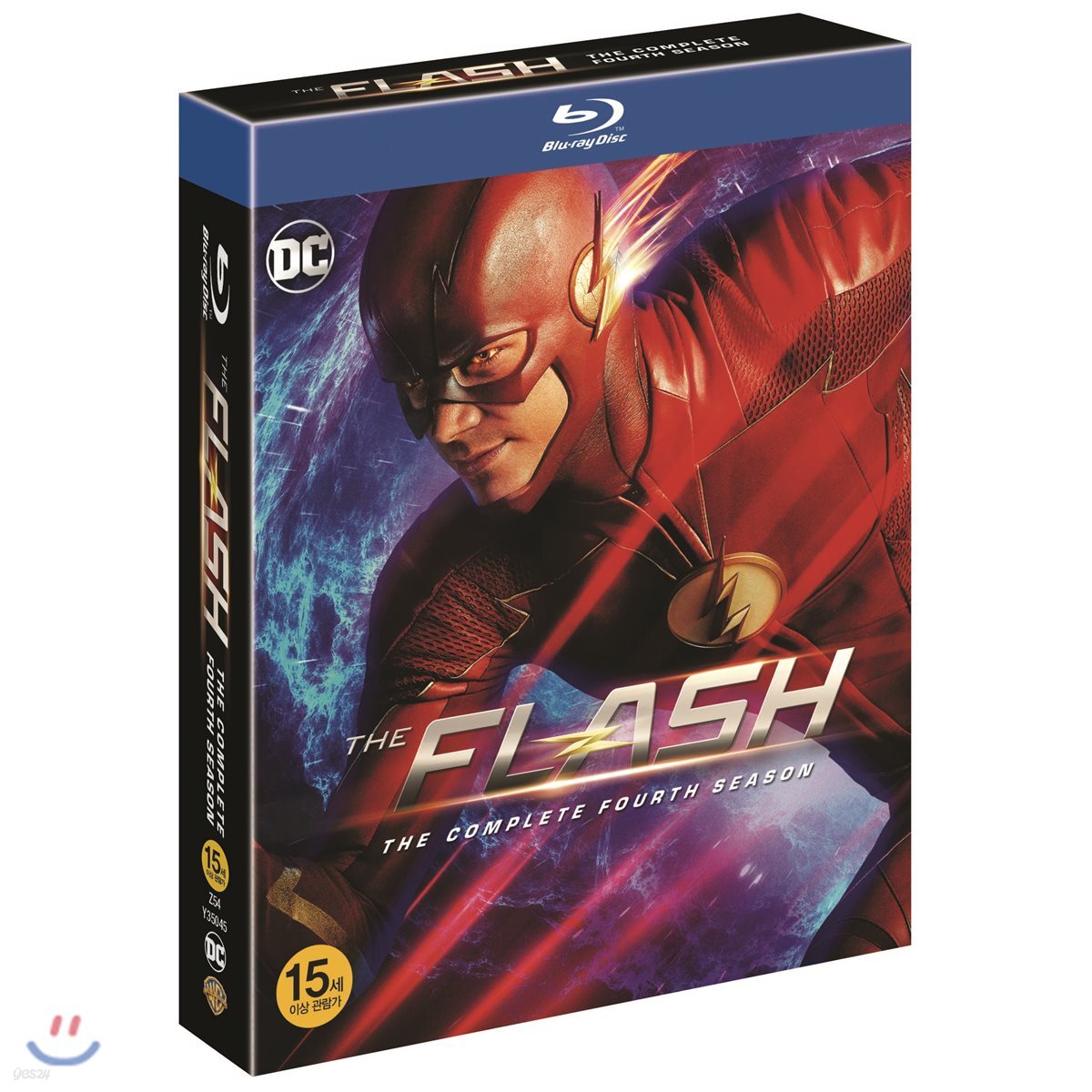 Flash Season 4 Blu-ray 4-Disc TV Series Korea Import Region A English Sub