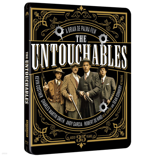 The Untouchables (1987) 4K UHD Blu-ray Steelbook Limited Edition 2-Disc