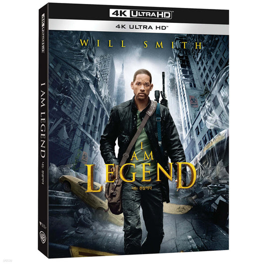 I Am Legend(2007) 4K UHD Blu-ray Slipcase Limited Edition 1-Disc Korea Import