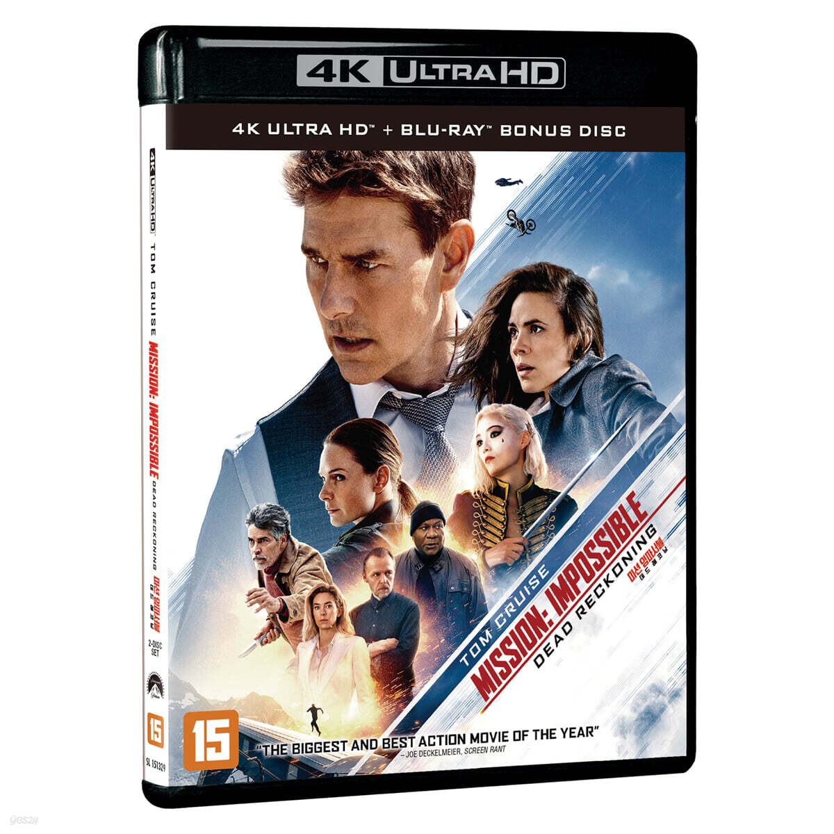 Mission Impossible: Dead Reckoning Part One 4K UHD Blu-ray 2-Disc Korea Import