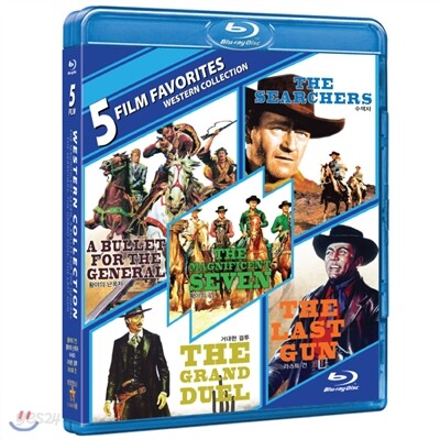 Western Collection 5 Film - The Magnificent Seven Blu-ray Limited Edition 5-Disc