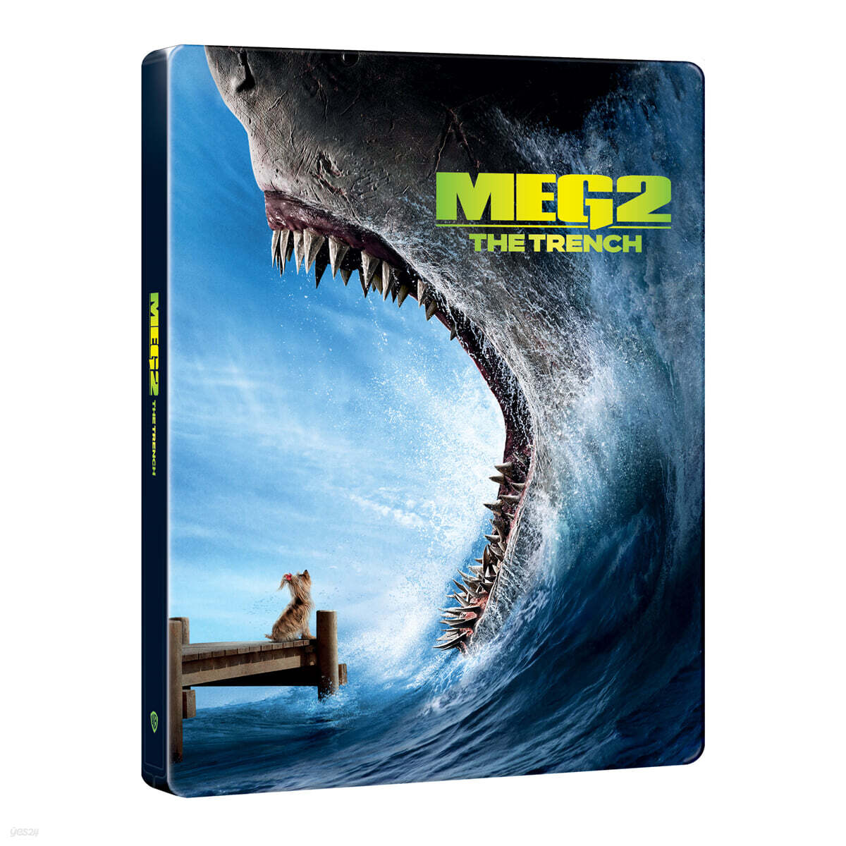 Meg 2: The Trench 4K UHD Blu-ray Steelbook Limited Edition 2-Disc Korea Import