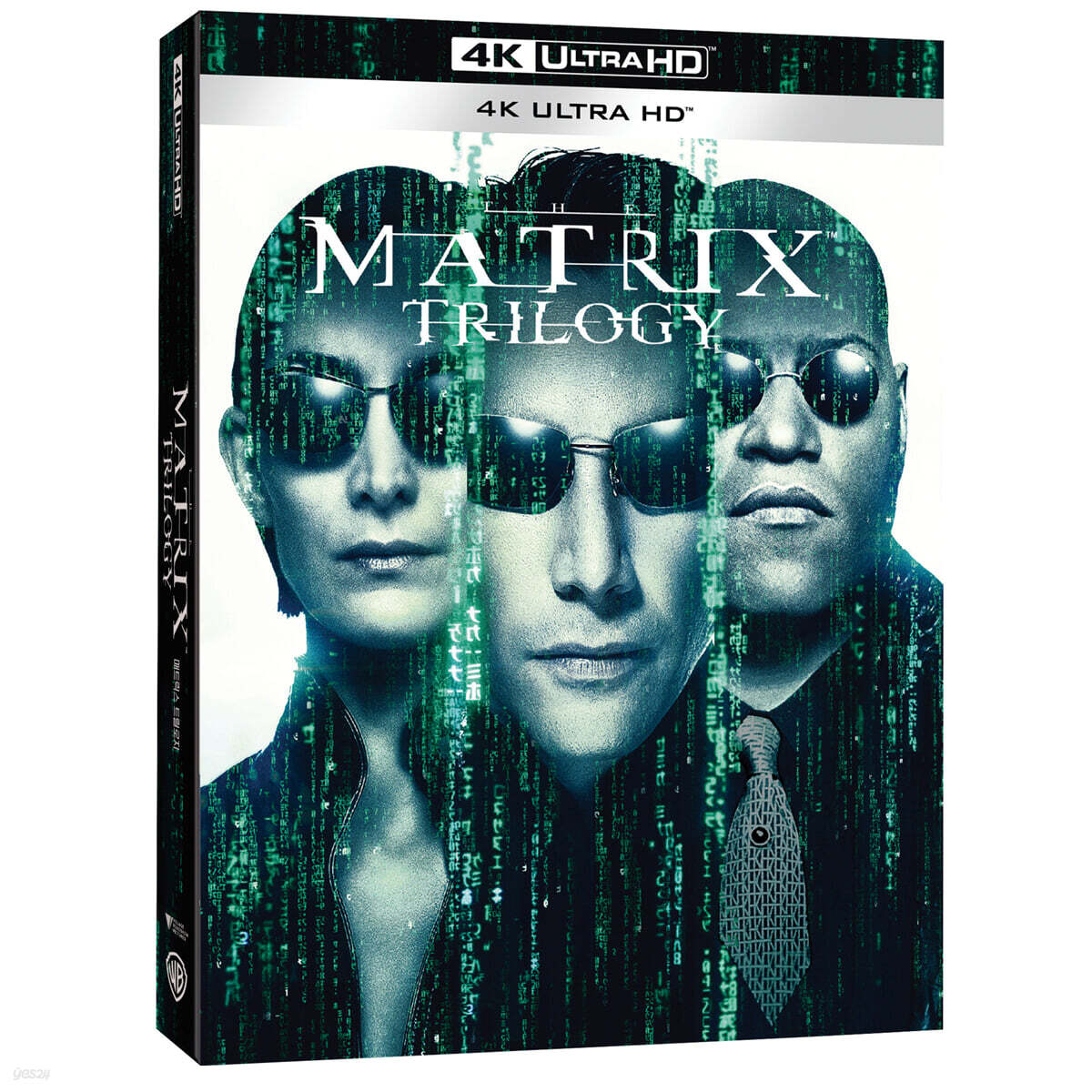 Matrix Trilogy 4K UHD Blu-ray Slipcase Limited Edition 3-Disc Korea Import