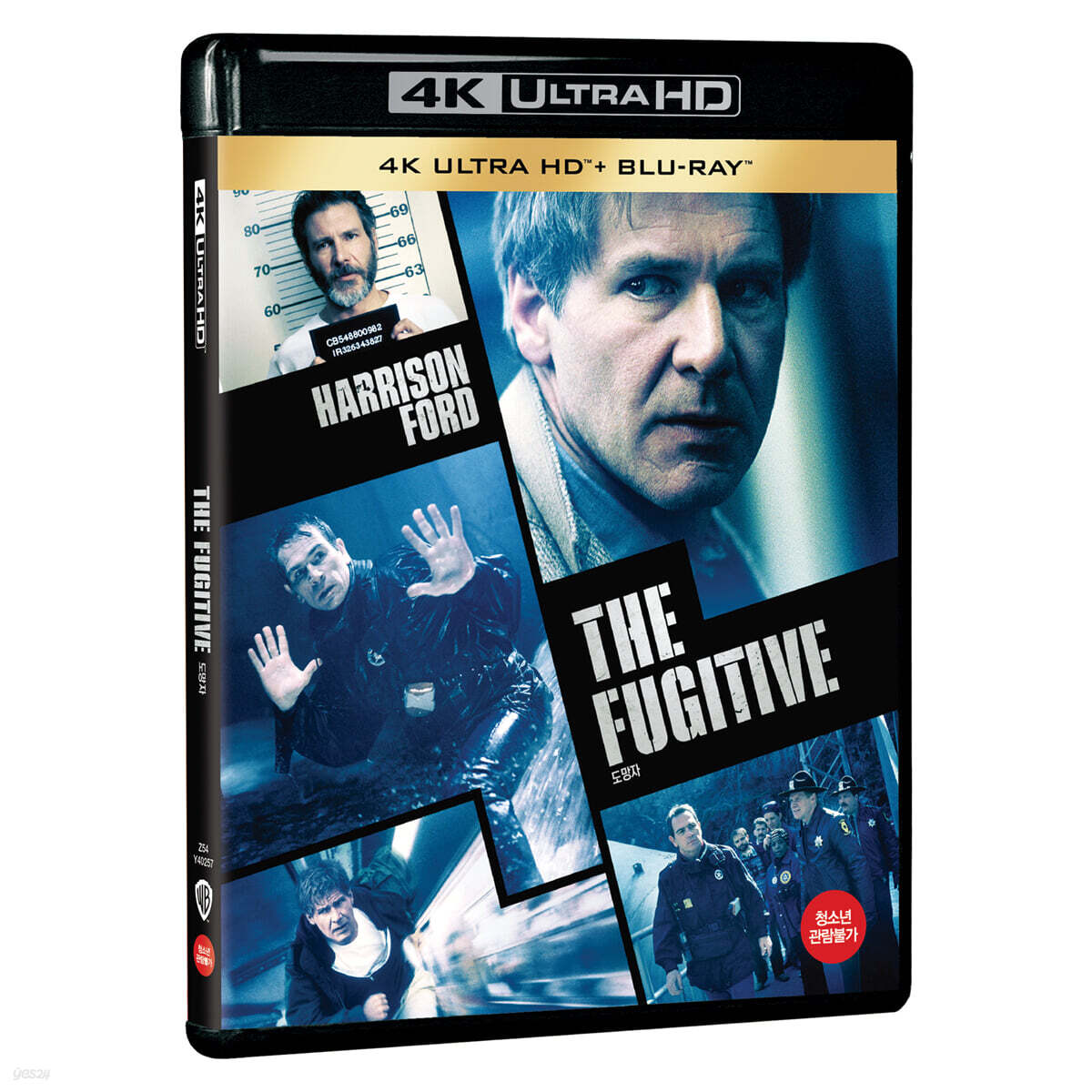 The Fugitive 4K UHD Blu-ray 2-Disc Korea Import Region Free English Sub