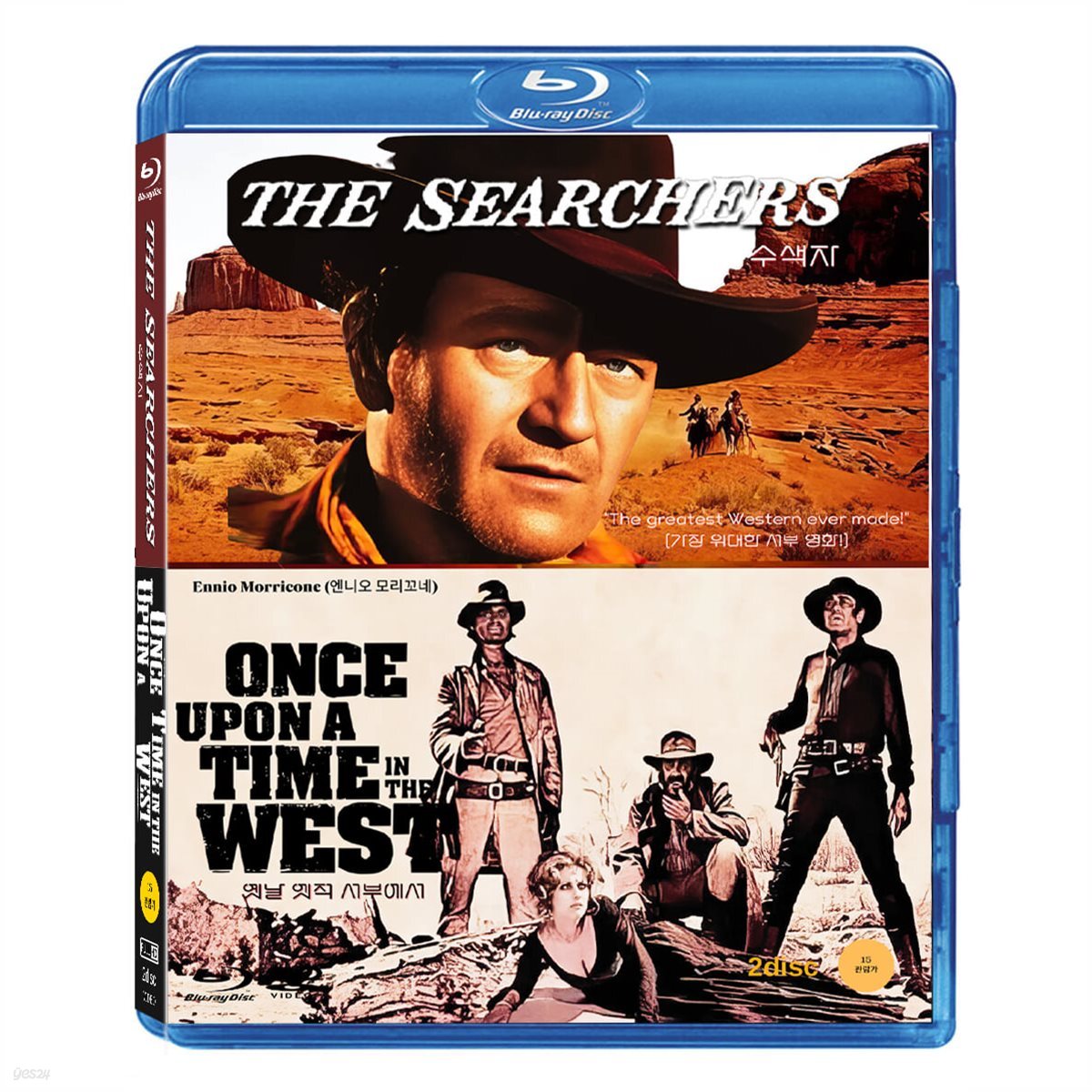 The Searchers / The Searchers Blu-ray 2-Disc Korea Import Region A English Sub