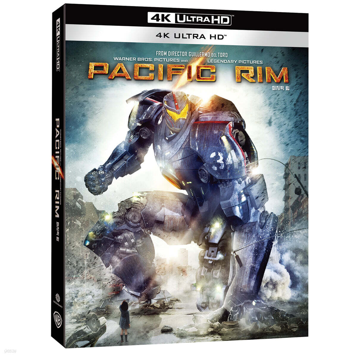 Pacific Rim 4K UHD Blu-ray Slipcase Limited Edition 1-Disc Korea Import