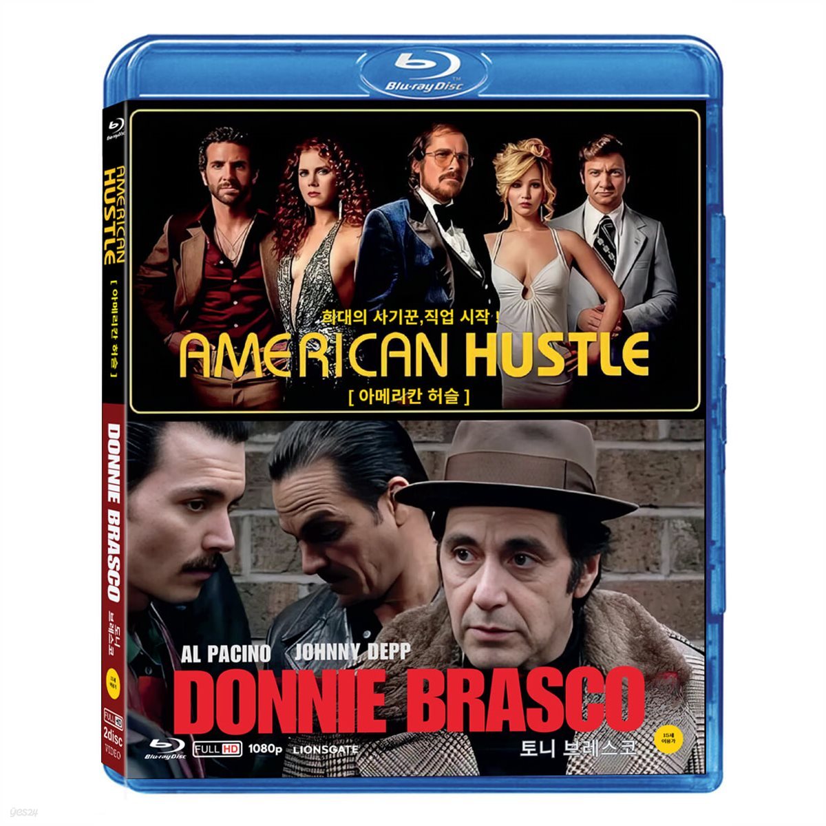 American Hustle / 아메리칸 허슬+토니 브레스코 2disc Blu-ray 2-Disc Korea Import Region A