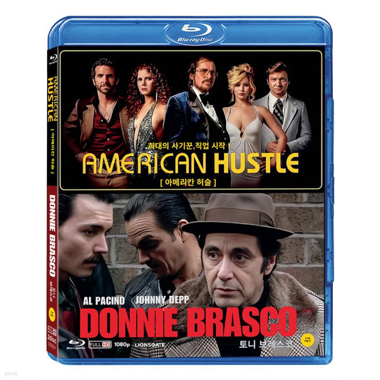 American Hustle / 아메리칸 허슬+토니 브레스코 2disc Blu-ray 2-Disc Korea Import Region A