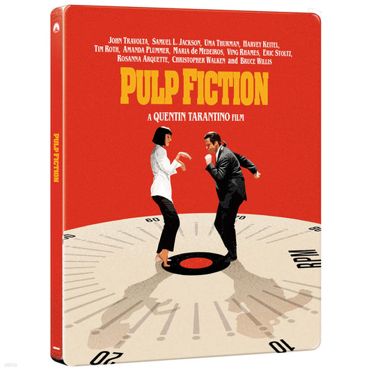 Pulp Fiction 4K UHD Blu-ray Steelbook Limited Edition 1-Disc Korea Import