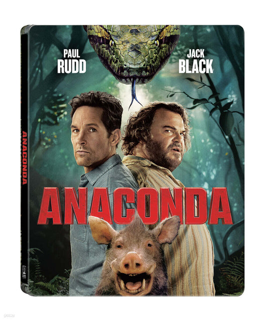 Anaconda 4K UHD Blu-ray Steelbook Limited Edition 2-Disc Korea Import Region Free