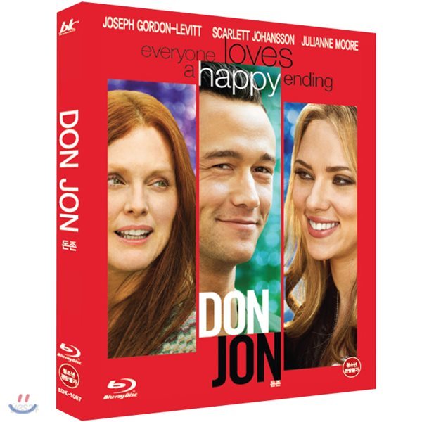 Don Jon Blu-ray Korea Import Region A English Sub
