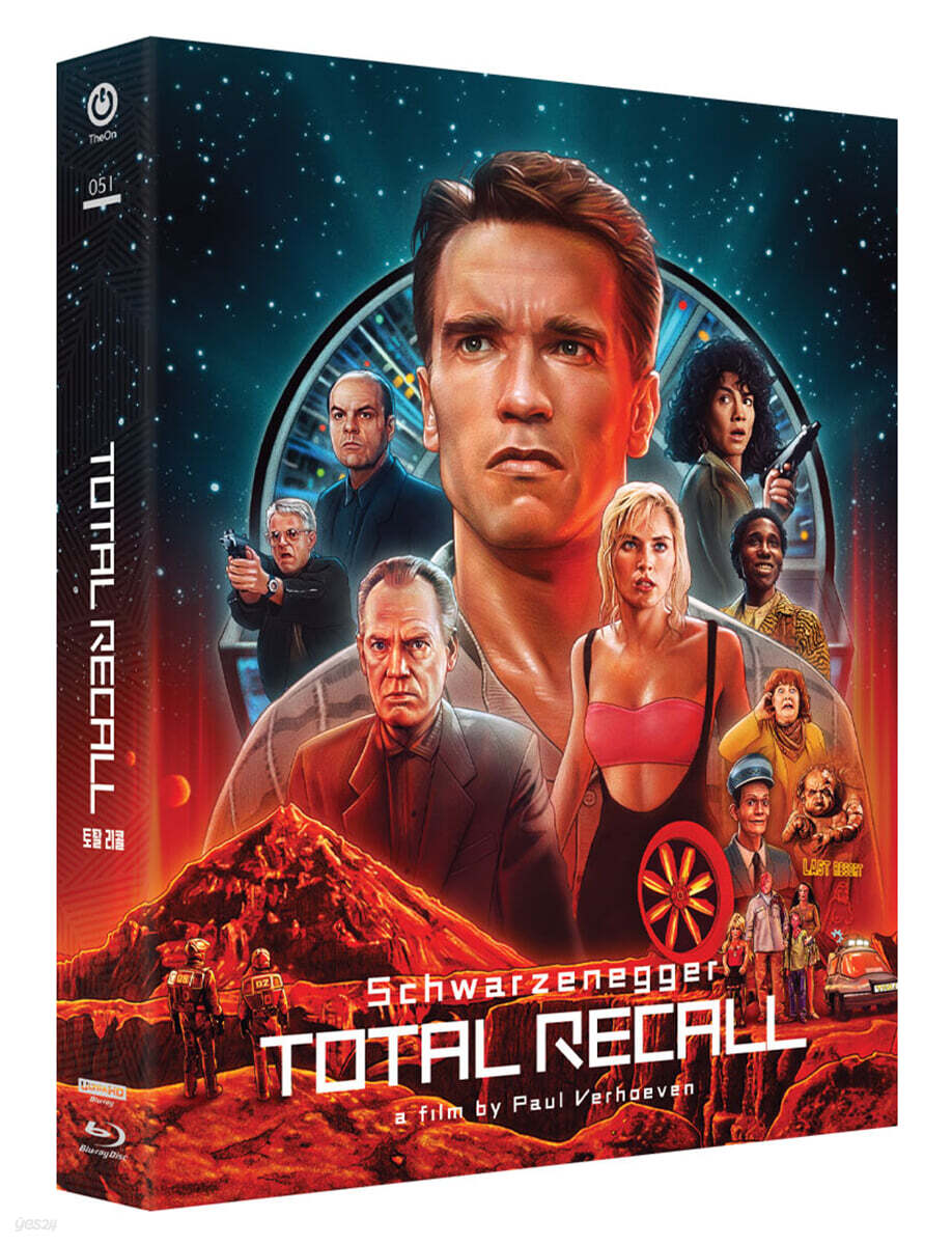 Total Recall (1990) 4K UHD Blu-ray Slipcase Limited Edition 2-Disc Korea Import