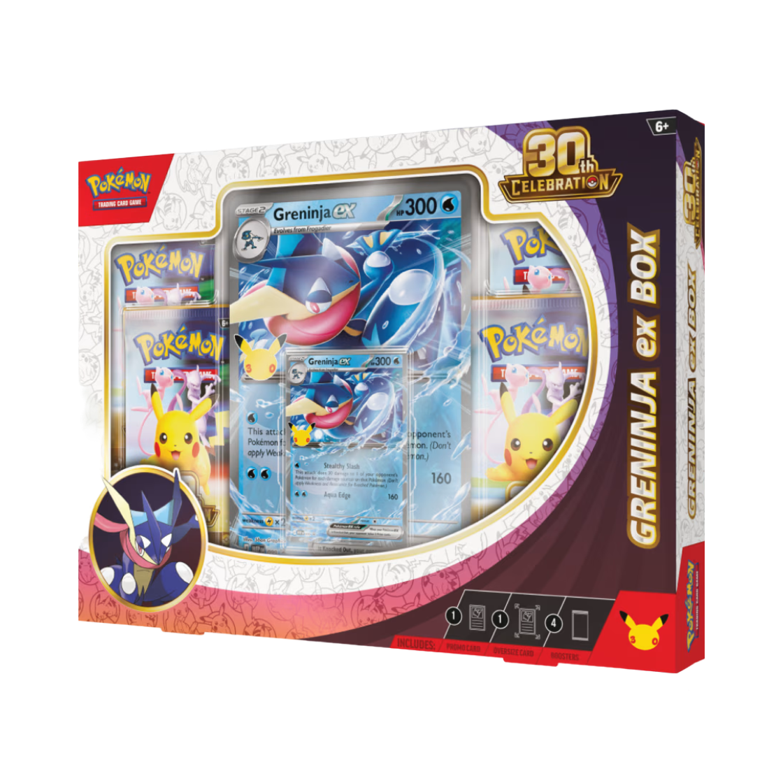 Pokemon 30th Celebration Pokémon ex Box Greninja ex Box English Ver Sealed