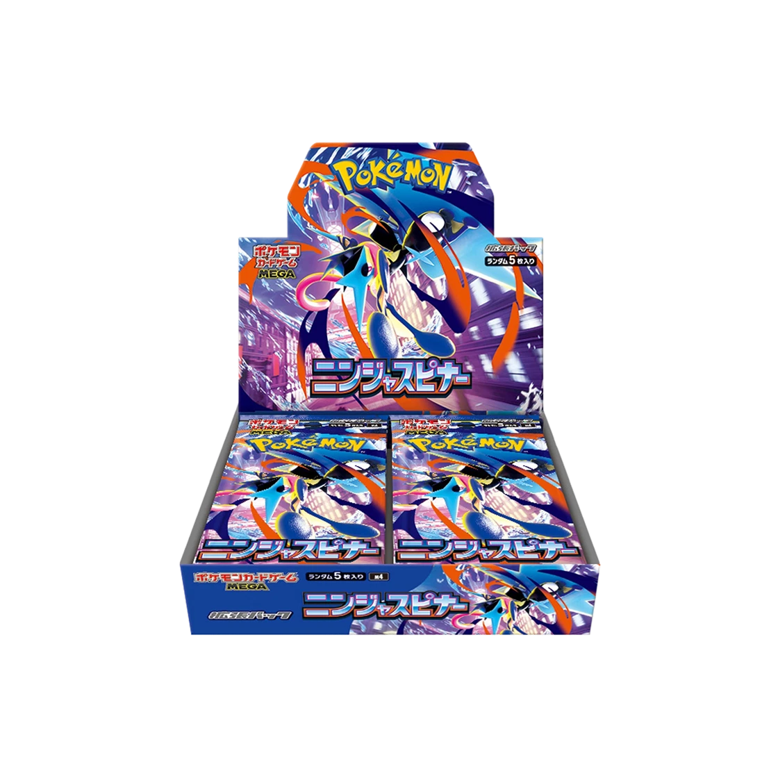 Pokemon MEGA Expansion Pack Ninja Spinner Booster Box Japanese Ver Sealed