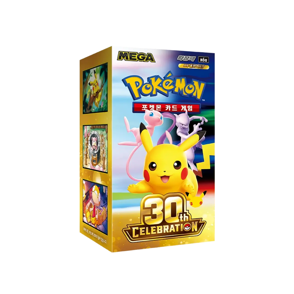 Pokemon Mega Expansion 30th Celebration Pack Booster Box Korean Ver Sealed