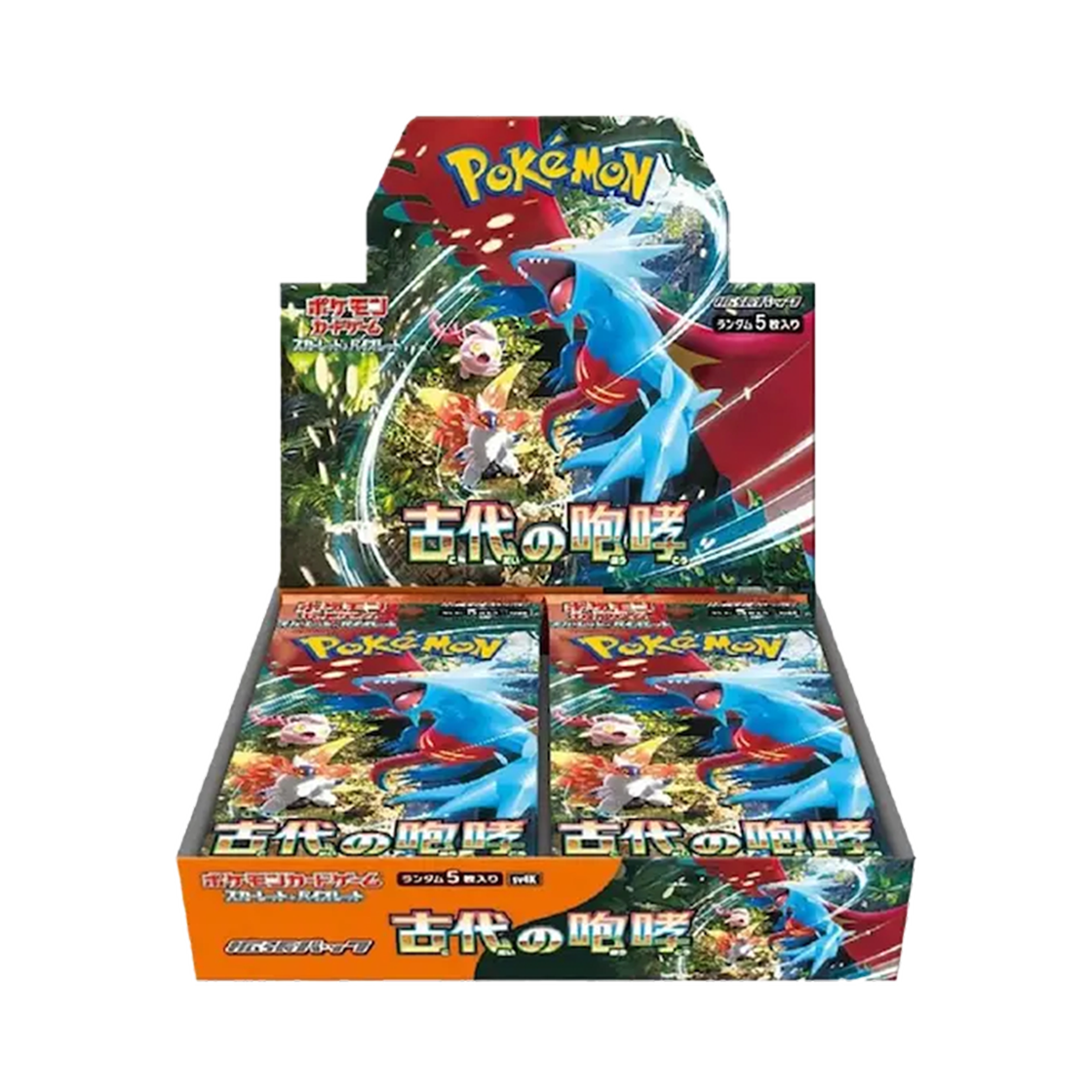Pokemon Scarlet & Violet Expansion Pack Ancient Roar Box Japanese Ver Sealed