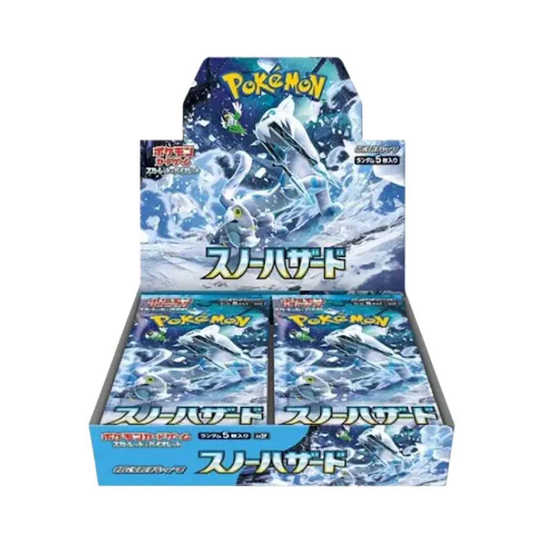 Pokemon Scarlet & Violet Expansion Pack Snow Hazard Box Japanese Ver Sealed