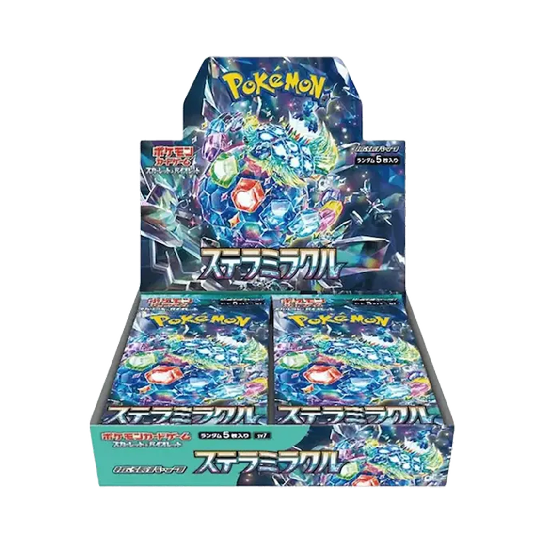 Pokemon Scarlet & Violet Expansion Pack Stellar Miracle Box Japanese Ver Sealed